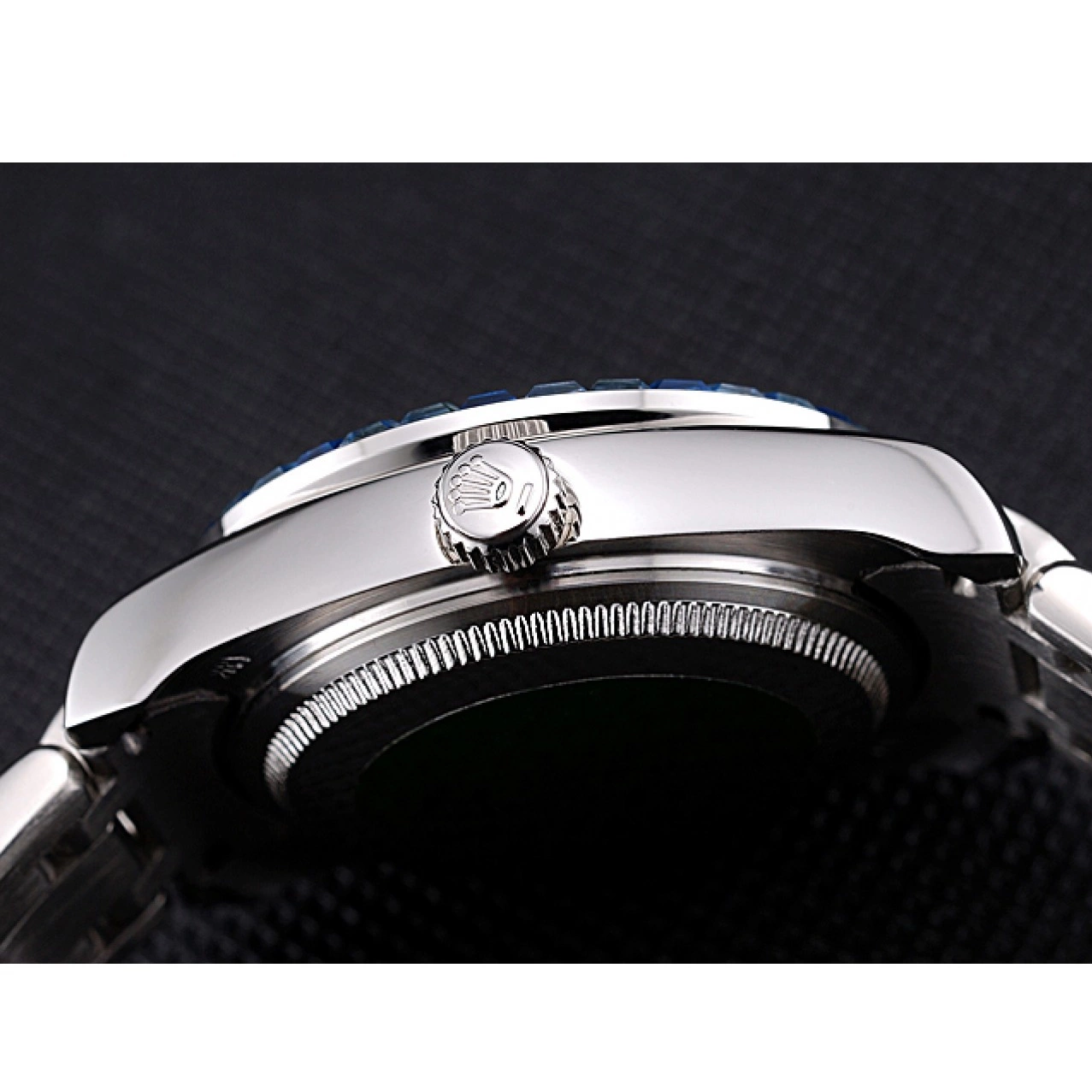 Aaa replica watch And Dial Rolex Jewels Datejust Stainless Diamond Bezel Bracelet Steel Blue 622834 Case 0825